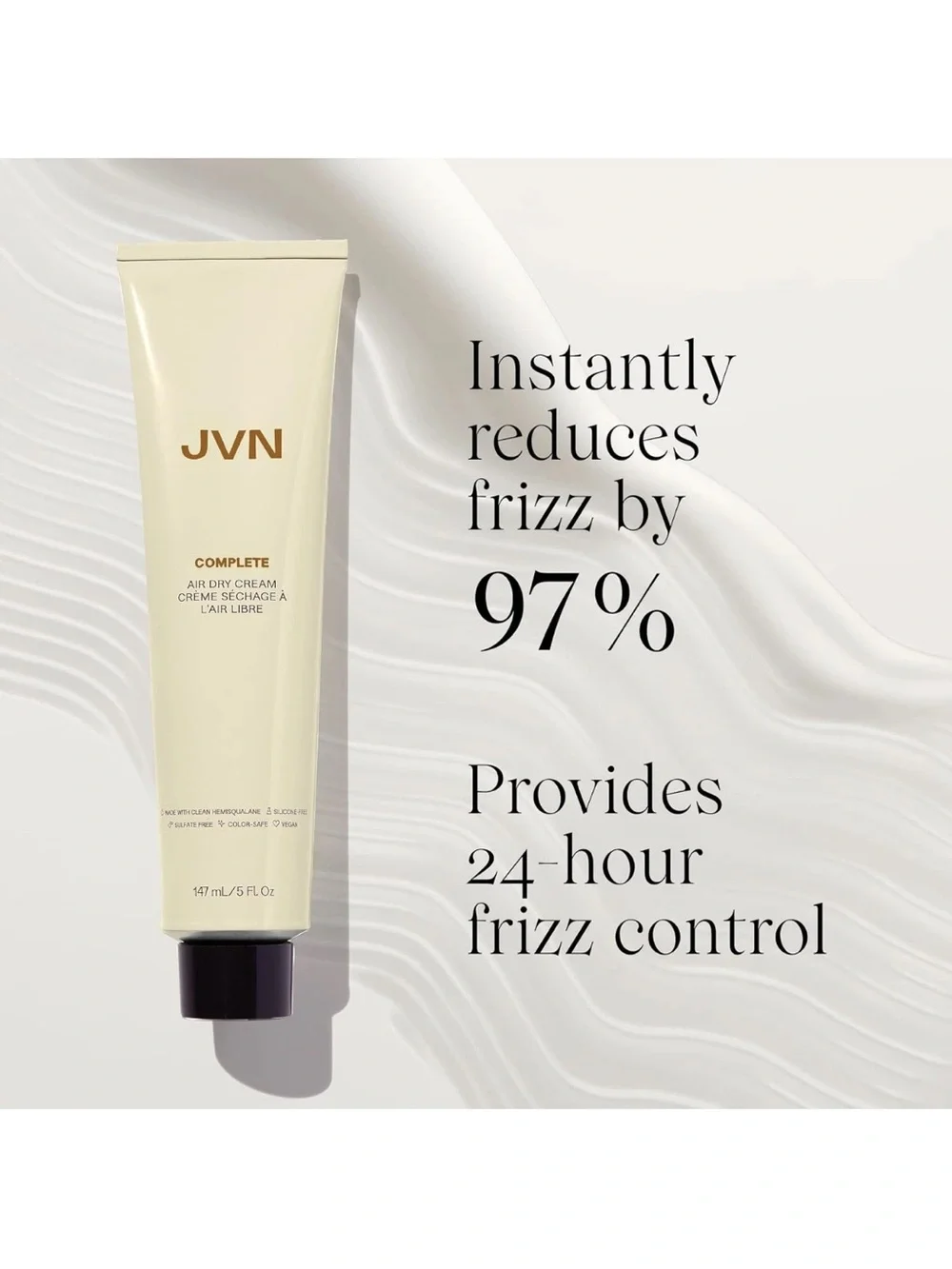 NEW! JVN Hair COMPLETE Air Dry Cream- Full Size $28